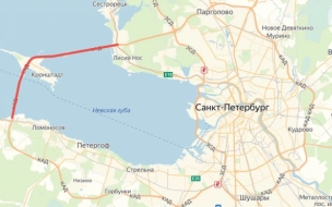 Петербуржцам напомнили о перекрытии проезда по КАД через дамбу в День ВМФ 