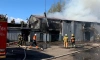 Пожар на хлебозаводе на Челябинской потушили