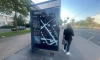 На 232 остановках общественного транспорта в Петербурге разместили лайтпостеры