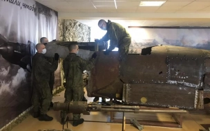 В Ленобласти восстановили фюзеляж штурмовика Ил-2