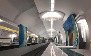 Опубликованы первые снимки дизайн-проекта будущей станции метро "Театральная"
