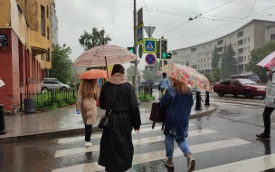 В Петербурге 10 июня будет прохладно и пройдут дожди