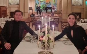 Воля и Утяшева отметили годовщину свадьбы в легендарном ресторане Петербурга