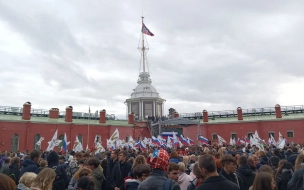 В Петербурге провели митинг в поддержку присоединения ДНР и ЛНР