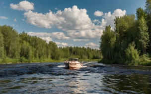 На реке Оредеж моторная лодка переехала женщину