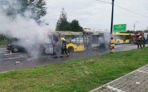 Прокуратура начала проверку по факту возгорания автобуса на Планерной
