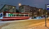В Невском районе заменили трамвайные пути на двух улицах