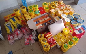 Более 200 кг "санкционки" изъяли на рынке в Красносельском районе   