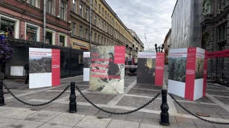 До 28 мая петербуржцы могут посетить тематическую выставку "Час мужества. Великой Победе посвящается"