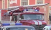 На Цитадельском шоссе 10 пожарных тушили бытовку