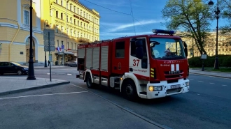 В пожаре на Лиговском, 108 пострадал мужчина