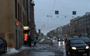 Петербург 28 февраля находится в полосе атмосферного фронта