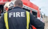 Пожар в Выборгском районе тушили 26 пожарных