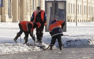 В Петербурге за плохую уборку снега выписали штрафов на 23 млн рублей