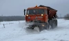 В Ленобласти задействовано почти 500 единиц спецтехники в период сильного снегопада