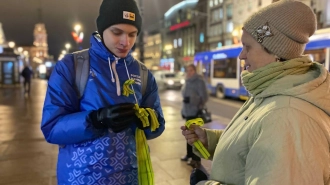 В петербургском метро 18 января будут раздавать ленты Ленинградской Победы