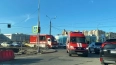 Во время пожара на Купчинской пострадал мужчина