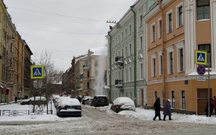 За неделю с дорог Петербурга вывезли более 104 тыс. кубометров снега