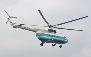 Вертолет Ми-8 совершил аварийную посадку в Красноярском крае