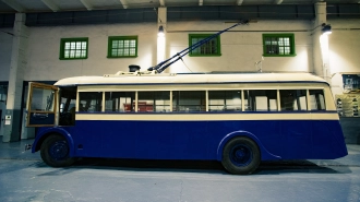 В музее городского электрического транспорта появился раритетный троллейбус