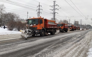 С конца ноября с петербургских улиц вывезли почти 700 тысяч кубометров снега