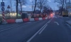 Работы "Водоканала" на Лиговском ограничат движение транспорта по двум полосам 