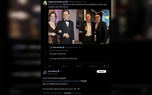 Илон Маск назвал главу польского МИД "марионеткой Сороса"