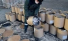 Балтийские таможенники нашли более 100 тысяч пачек контрабандных сигарет в кварцевом песке