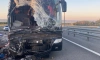 На М-4 "Дон" под Ростовом автобус столкнулся с грузовиком