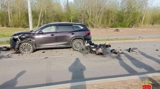 Мотоциклист скончался в ДТП в посёлке имени Морозова