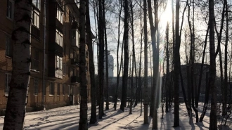 Меньше десяти часов солнце светило в Петербурге в январе