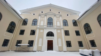 Дом Культуры в Сланцах реконструируют с сохранением исторического облика 