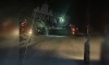 В Тихвине пожарная машина вылетела в кювет, когда спешила на вызов