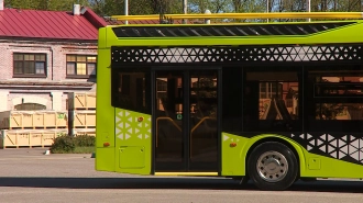 Зеленый электробус "Генерал" представили в Петербурге