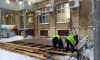 В трех районах Петербурга снесли незаконные торговые павильоны
