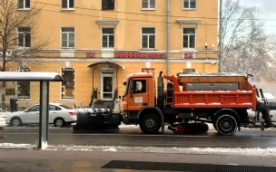 Дорожные предприятия Петербурга готовятся к гололёду