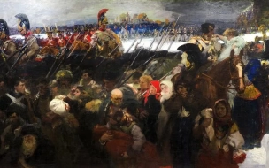 Картину воспитанника Ильи Репина "Ополчение 1812 года" выставили на торги за 10 млн рублей