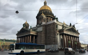 В четверг атмосферный фронт принесёт небольшие осадки в Петербург