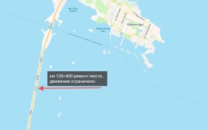 Часть внешнего кольца на дамбе перекроют с 18 марта 