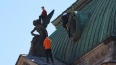 На крыше академии Штиглица заметили руферов