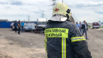 После пожара на Народной улице пожилой мужчина попал в больницу