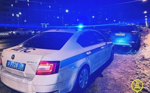 На Богатырском проспекте  поймали пьяного водителя, в машине которого нашли странный сверток