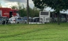 В Колпино произошло ДТП с участием иномарки и пассажирского автобуса