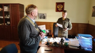 Милонов вернулся в Петербург, чтобы затем отправиться на фронт добровольцем