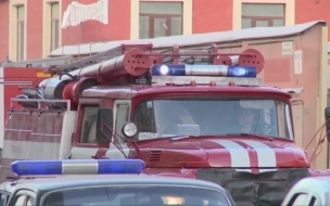 Мужчина пострадал при пожаре на Светлановском проспекте