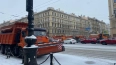 В Петербурге спецтехника приводит город в порядок ...