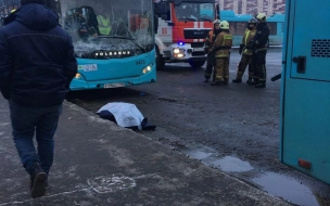 В Купчино в ДТП погиб водитель автобуса