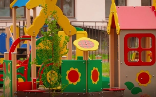 Детскую площадку на Дибуновской улице перенесут из-за соседства с теплосетями