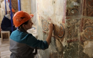 Во время реконструкции консерватории Римского-Корсакова нашли старинный орнамент