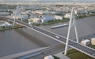 Строительство Большого Смоленского моста через Неву завершат в 2028 году